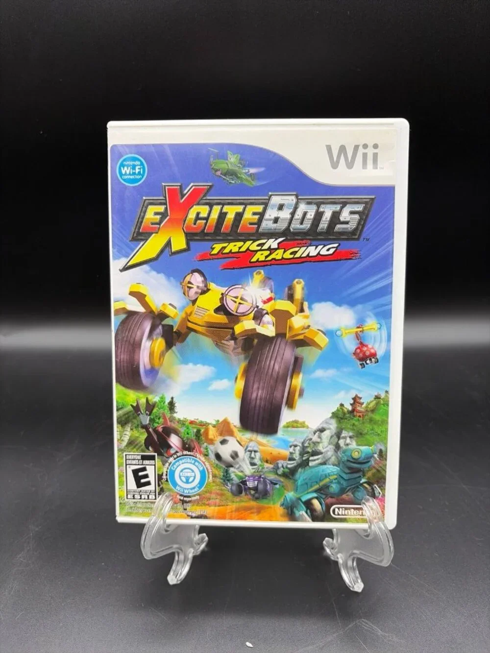 Excitebots: Trick Racing (Nintendo Wii, 2009) CIB Complete Tested Game w/ Manual